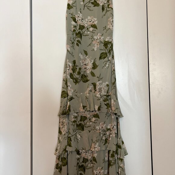 Worn once - perfect condition floral Reformation wedding guest dress - Picture 3 of 6